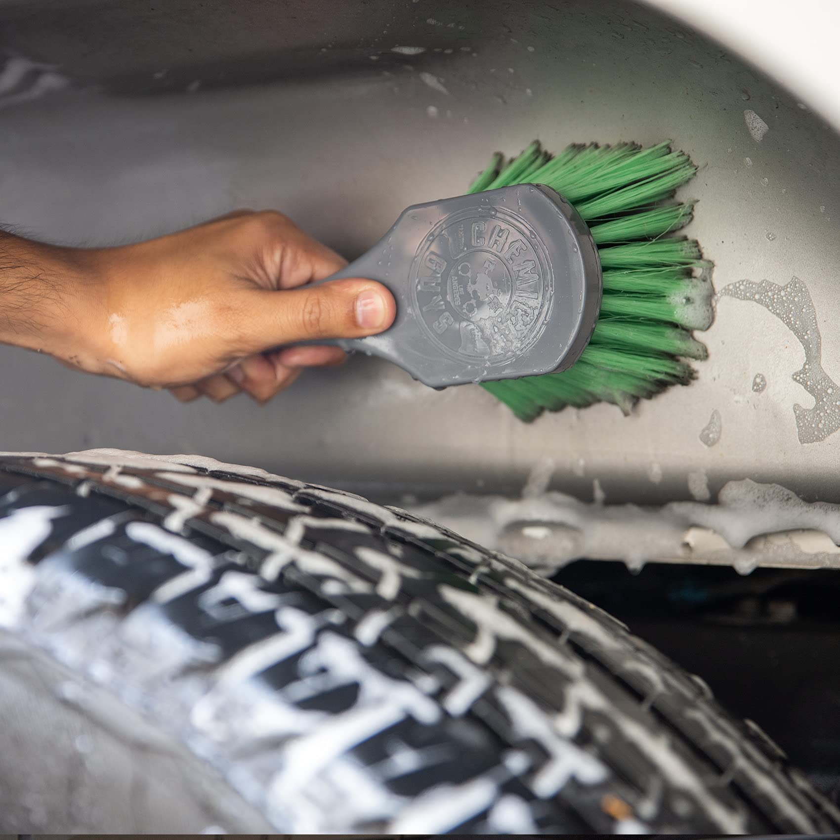 Foto 4 pulgar | Brush Chemical Guys Accg08 Wheelie Para Todas Las Superficies Exteriores - Venta Internacional.