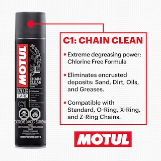 Foto 2 | Kit Completo De Lubricación Para Limpieza De Cadenas De Motocicletas Motul C1 C2 - Venta Internacional.