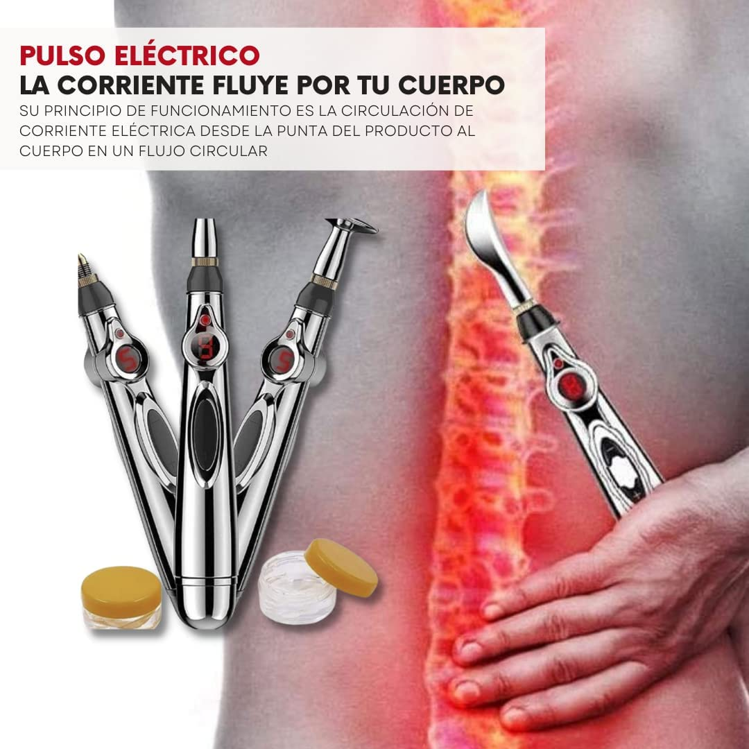 Foto 3 | Pluma de Masaje Malubero Acupuntura Electrónica