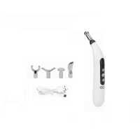 Foto 3 pulgar | Lápiz Acupuntura Electrónico Masaje Recargable Vía Usb Eo Safe Imports Esi-14634-1 Blanco