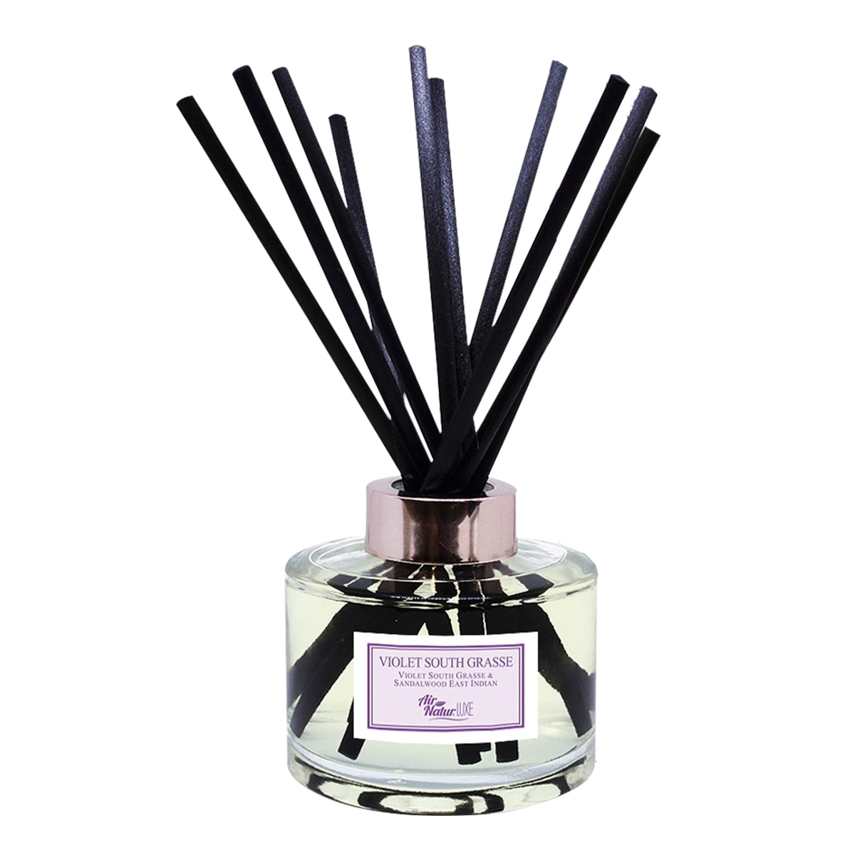 Difusor de Varillas Air Natur Home Esencia con 160 ml Aroma Violeta y Sándalo $780