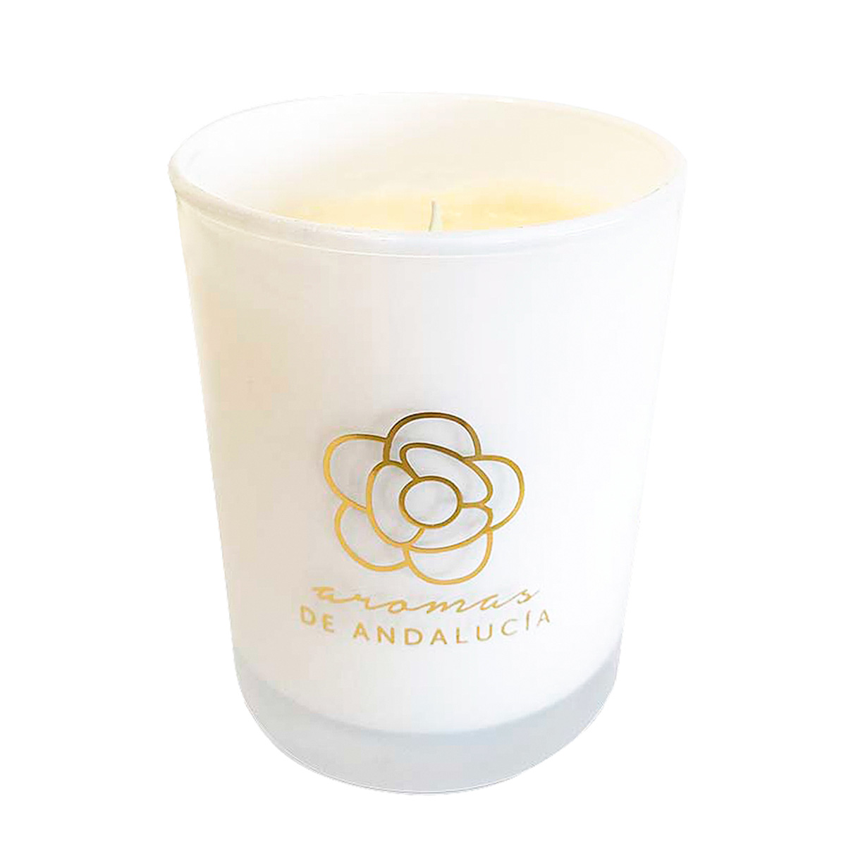 Vela de Soja Andalucía Aromática y Decorativa de 250 G Aroma Fresa Cremosa