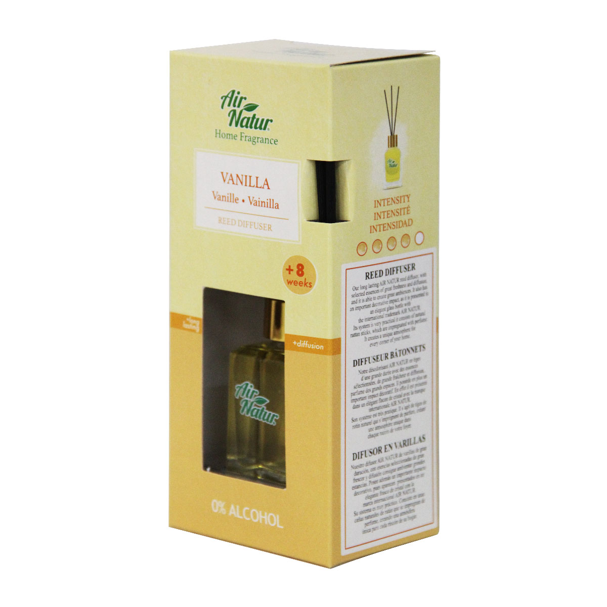 Foto 2 | Difusor de Varillas Air Natur Home Esencia con 30 ml Aroma Vainilla