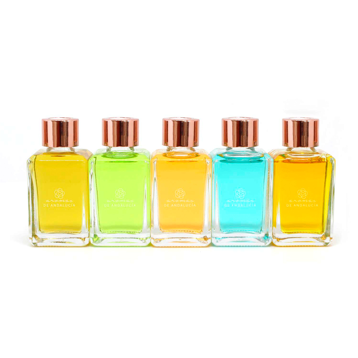 Foto 2 pulgar | Kit de 5 Esencias de 30 ml Fragancia en Varillas Andalucía Aromas Mediterráneo