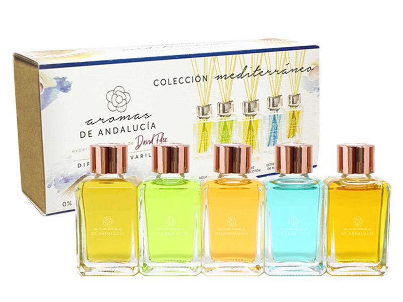 Foto 2 | Kit de 5 Esencias de 30 ml Fragancia en Varillas Andalucía Aromas Mediterráneo