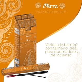 Foto 2 | Incienso con Aroma Premium Punto Aroma Mirra, 120 Unidades