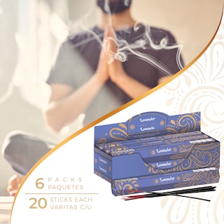 Foto 3 | Incienso con Aroma Premium Punto Aroma Lavanda 120 Unidades