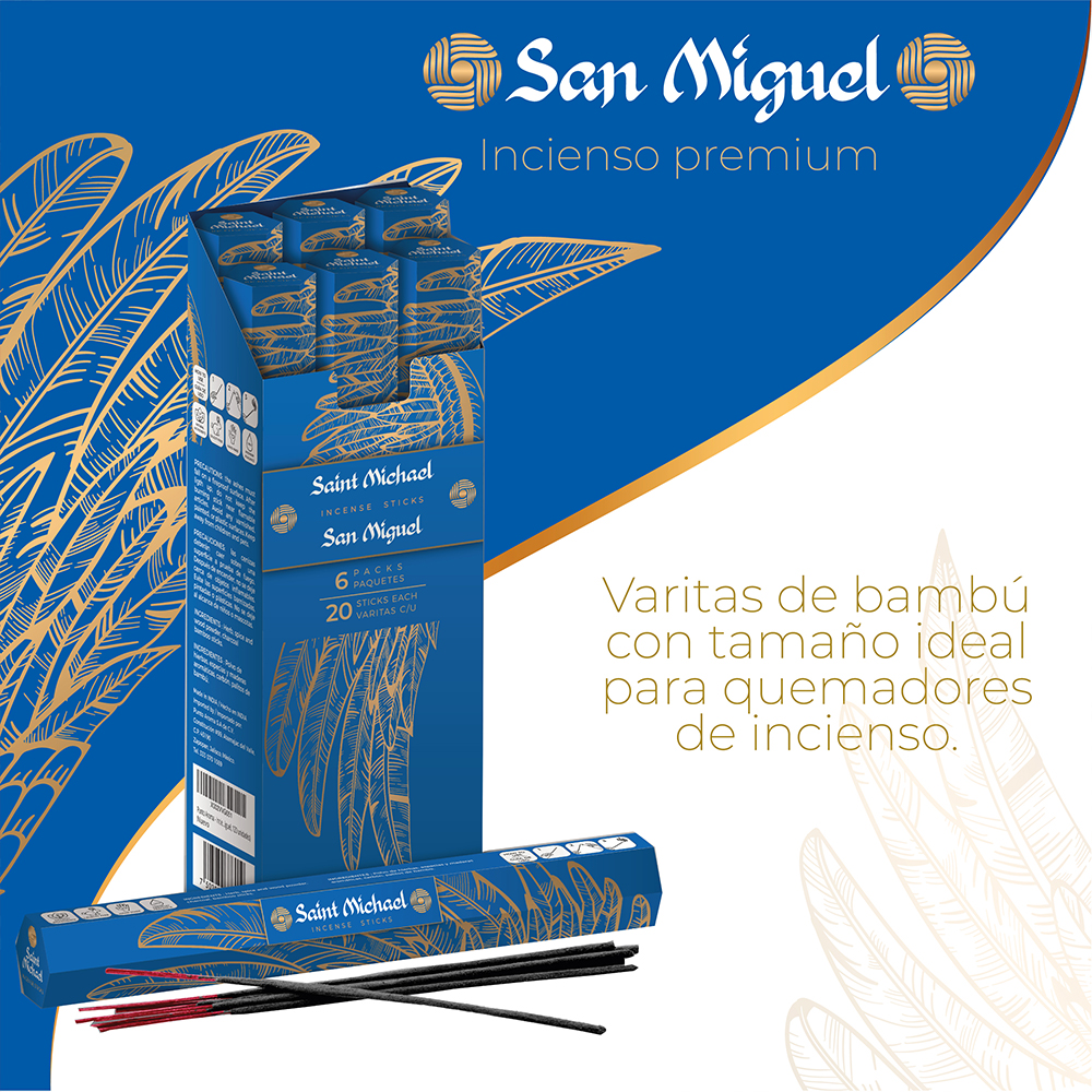 Foto 2 | Incienso con Aroma Premium Punto Aroma San Miguel, 120 Unidades