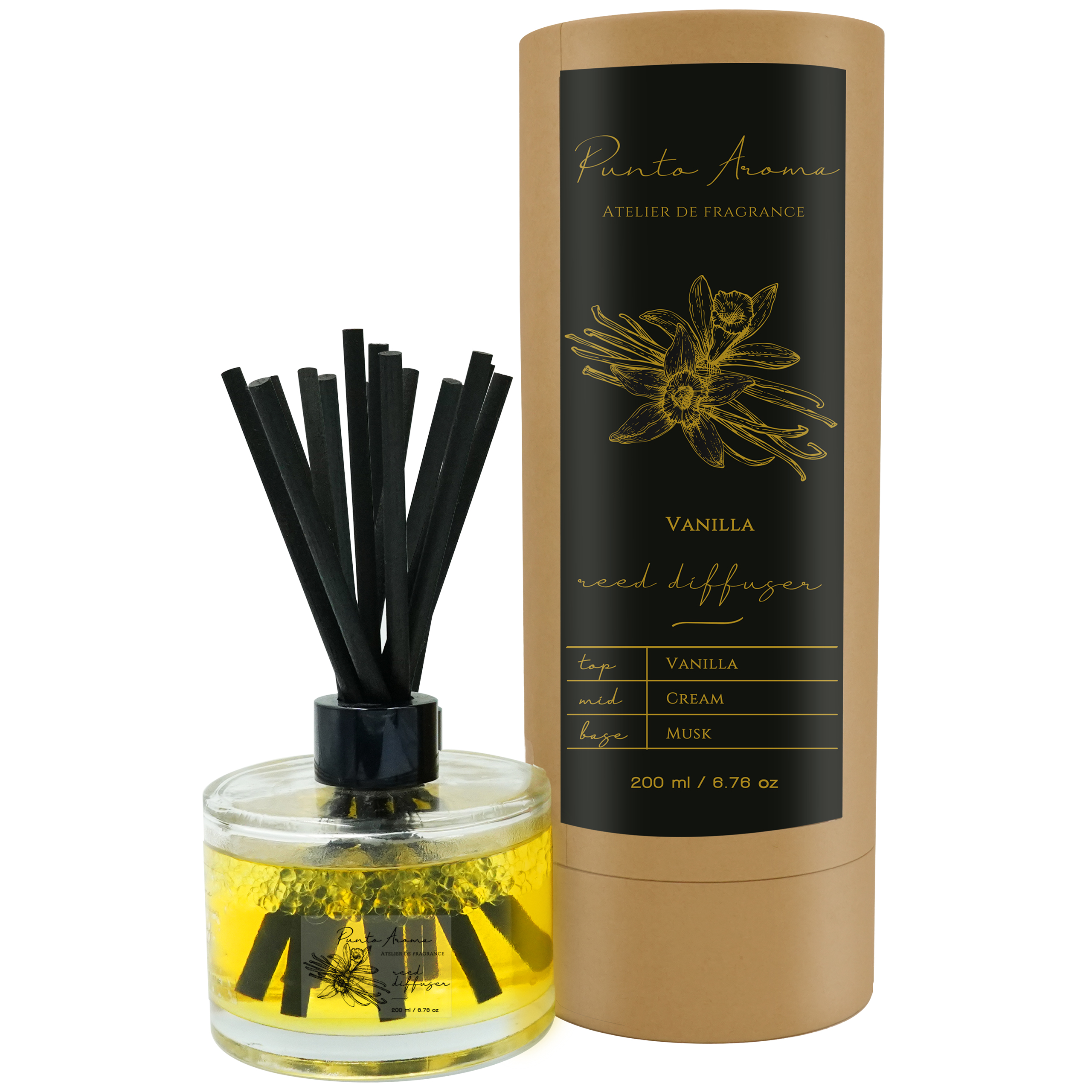 Aromatizante de Ambiente Reed Diffuser - Punto Aroma - Vanilla