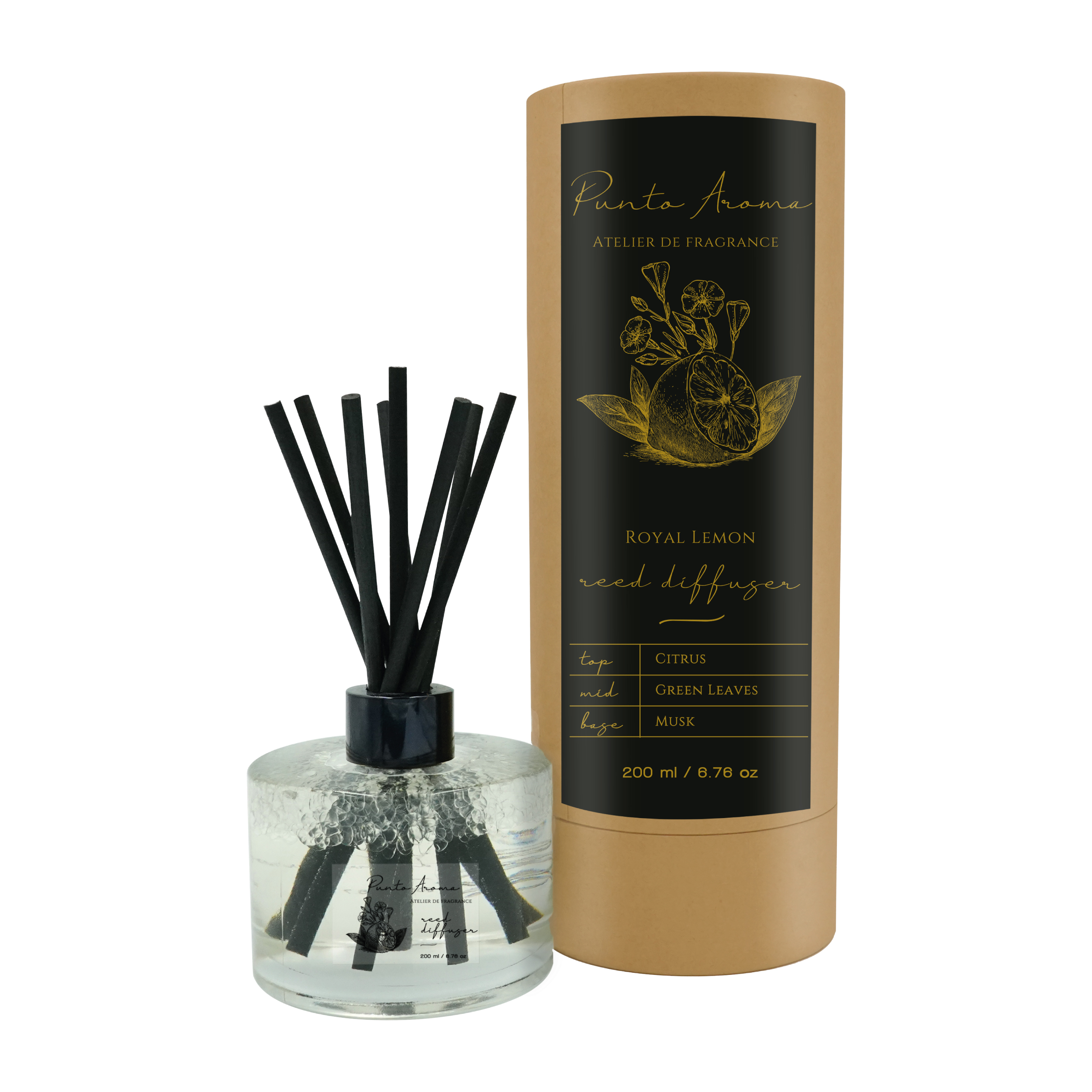 Foto 2 pulgar | Aromatizante de Ambiente Reed Diffuser - Punto Aroma - Royal Lemon