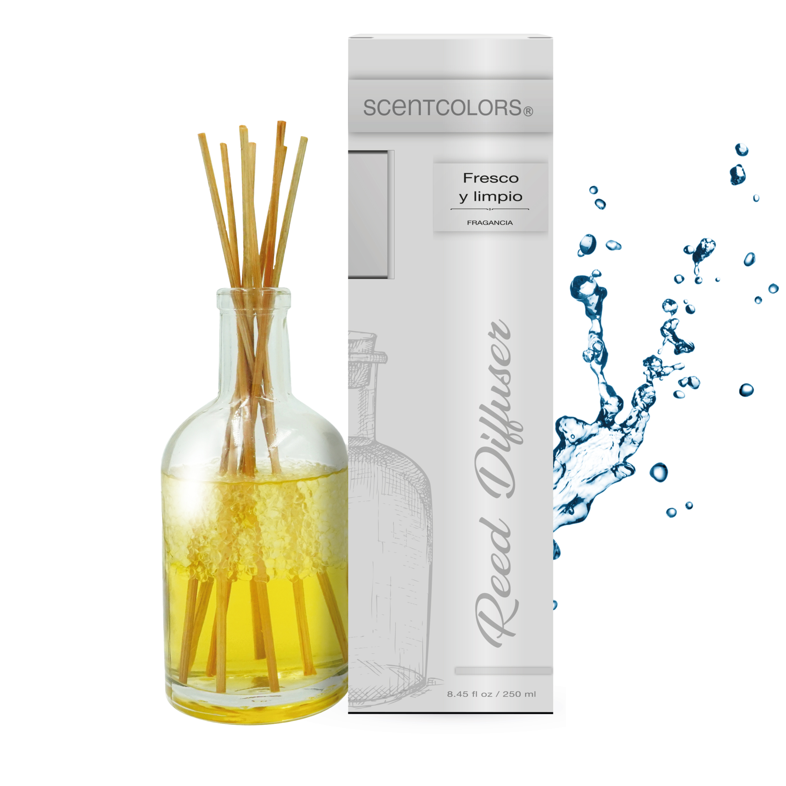 Foto 2 pulgar | Aromatizante de Ambiente Reed Diffuser - Scent Colors Fresco y Limpio