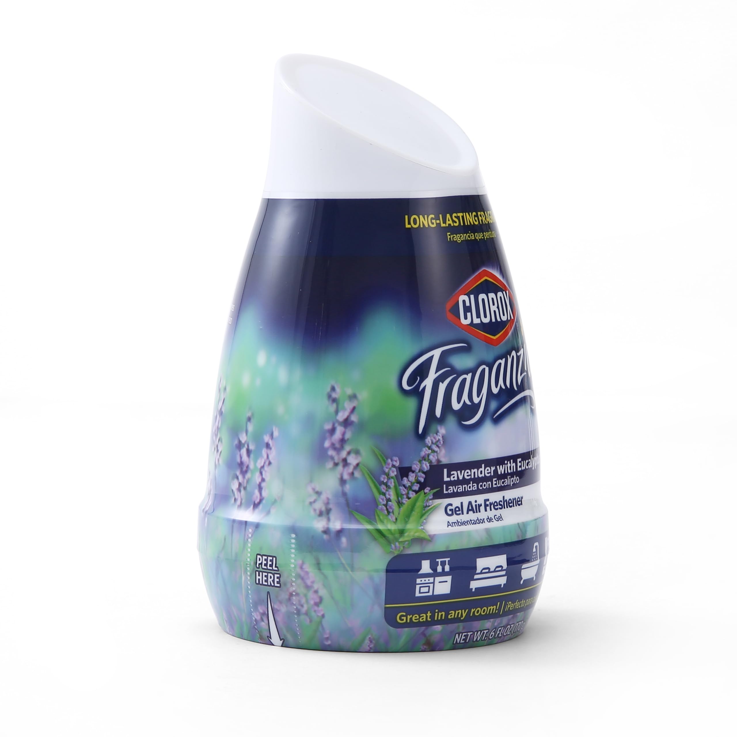 Foto 3 | Ambientador en Gel Clorox Fraganzia Lavanda con Eucalipto 180 ml 12 Piezas - Venta Internacional