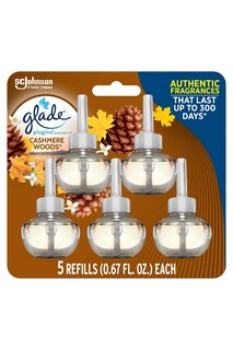 Foto 1 | Recambios Glade Plugins Para Ambientador, Madera De Cachemir, 100 Ml X 5 - Venta Internacional.