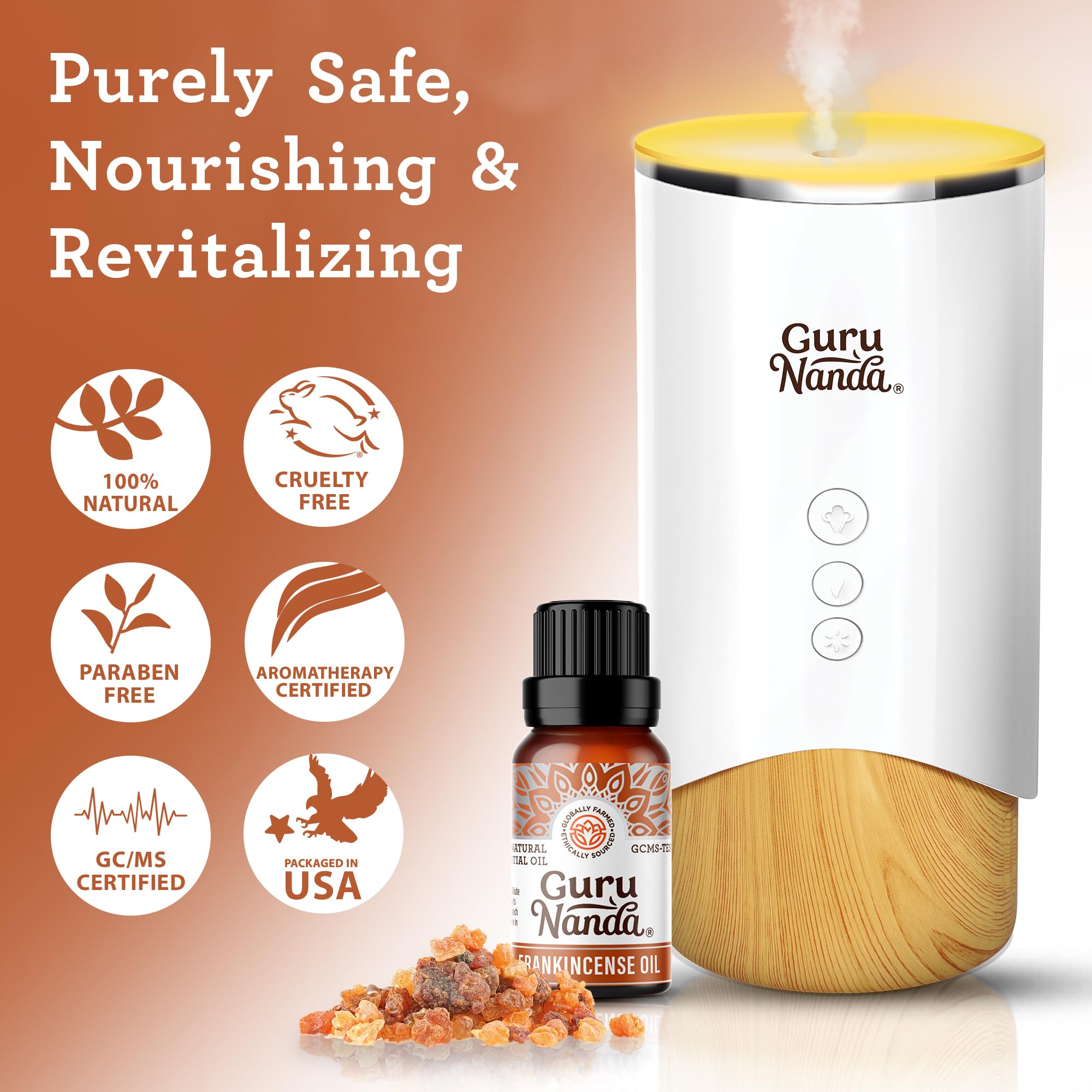 Foto 6 pulgar | Aceite Esencial De Incienso Gurunanda, 15 Ml, 100% Puro - Venta Internacional.