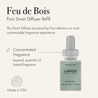 Foto 2 | Recarga De Difusor Inteligente Lafco New York Feu De Bois, Paquete De 2 - Venta Internacional.
