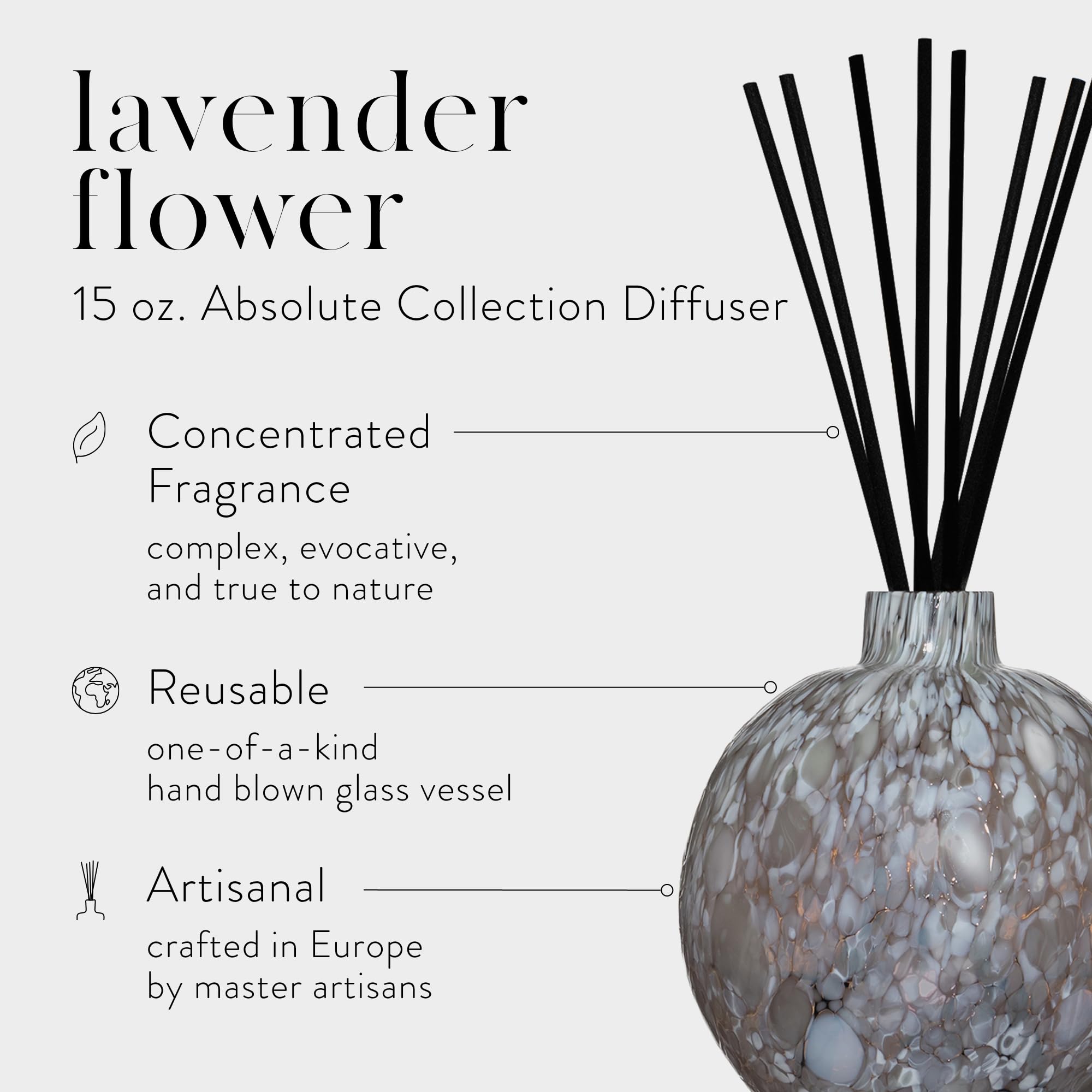 Foto 3 pulgar | Difusor Reed Lafco New York Absolute Lavender Flower, 450 Ml - Venta Internacional.