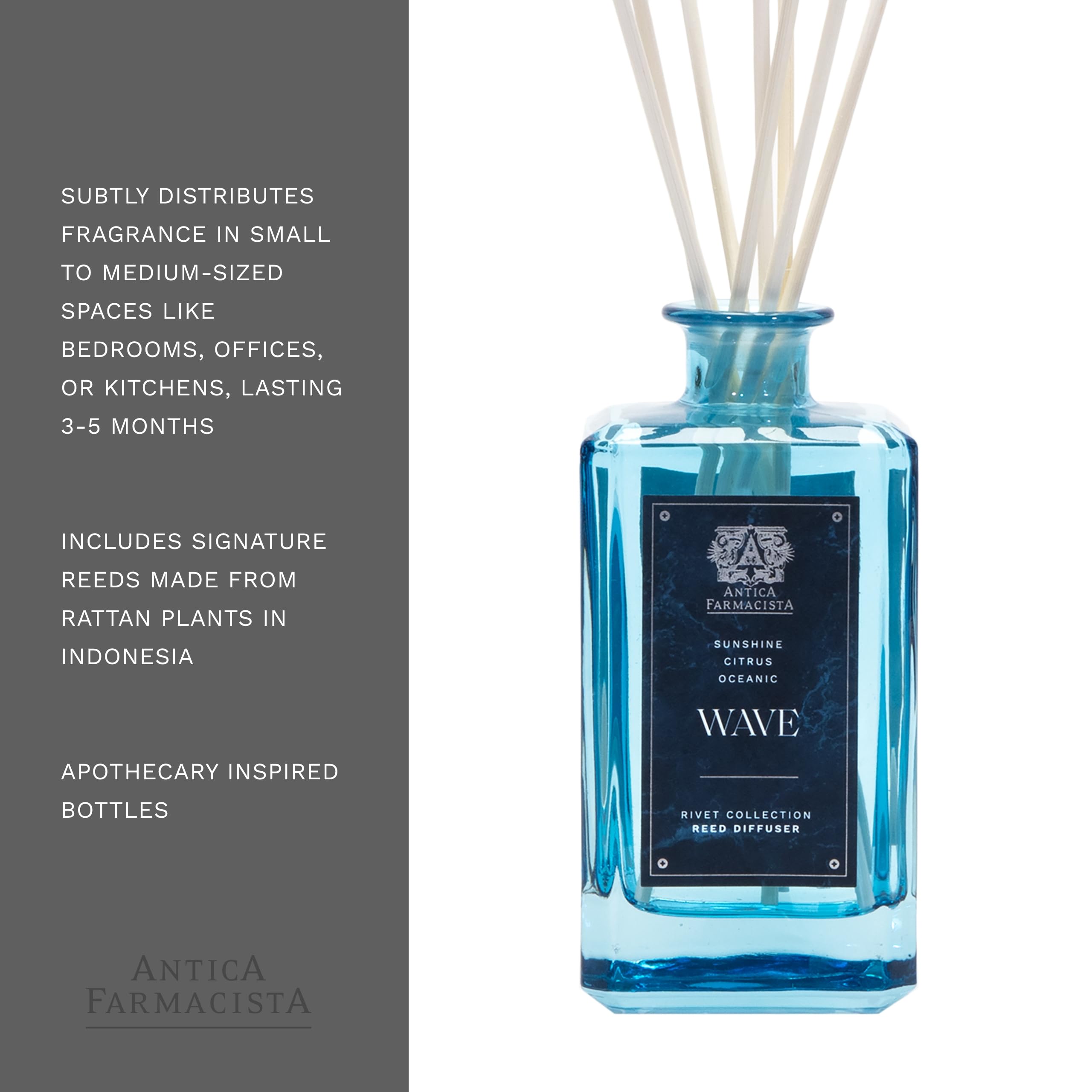 Foto 6 pulgar | Difusor De Ambiente Para El Hogar Antica Farmacista Wave 320 Ml - Venta Internacional.