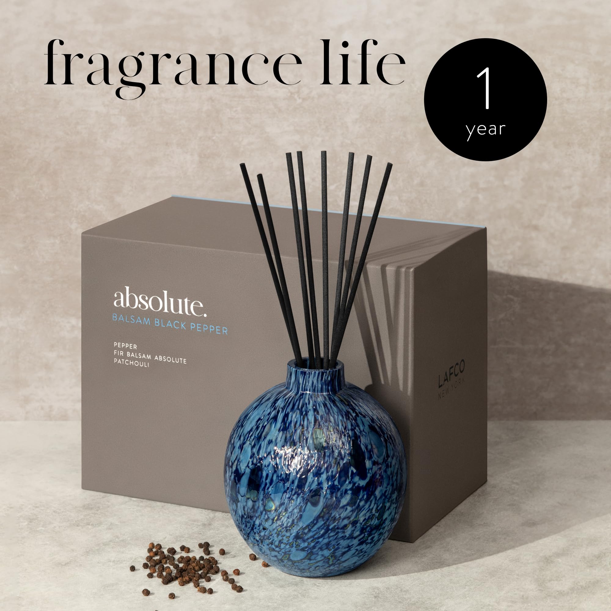 Foto 5 | Reed Diffuser Lafco New York Absolute Balsam Black Pepper, 450 Ml - Venta Internacional.