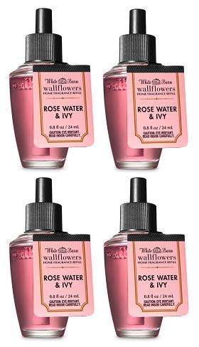 Foto 2 pulgar | Recarga De Fragancia Bath And Body Works Con Agua De Rosas E Hiedra, 24 Ml X 4 - Venta Internacional.