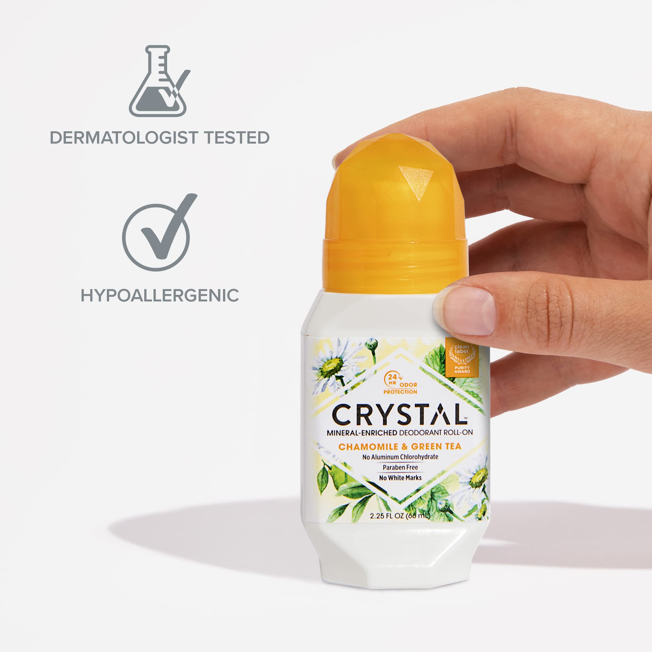 Foto 5 pulgar | Desodorante Crystal Essence Mineral Roll En 66 Ml (paquete De 3) - Venta Internacional.