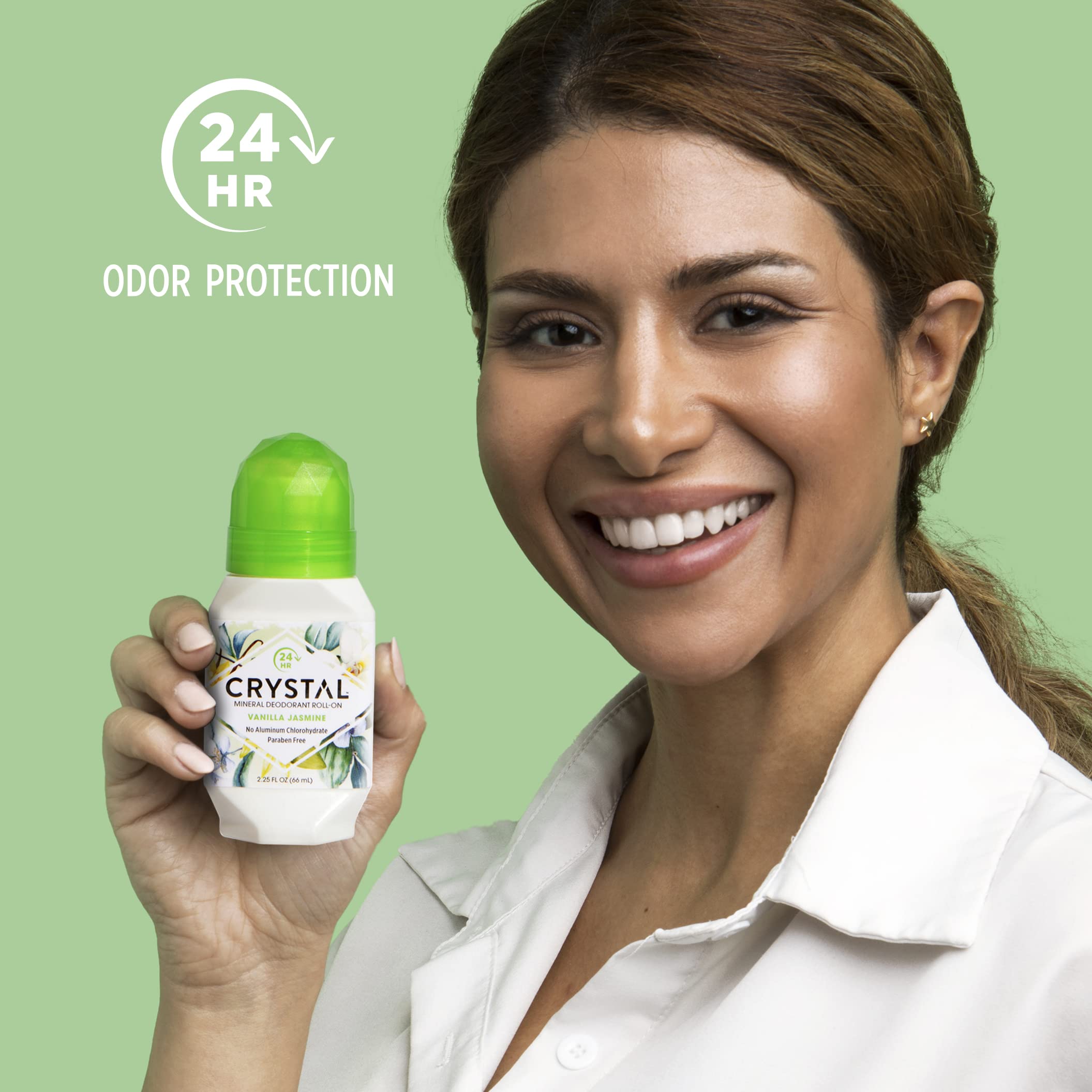 Foto 3 pulgar | Desodorante Crystal Mineral Roll-on, Vainilla Y Jazmín, 66 Ml - Venta Internacional.