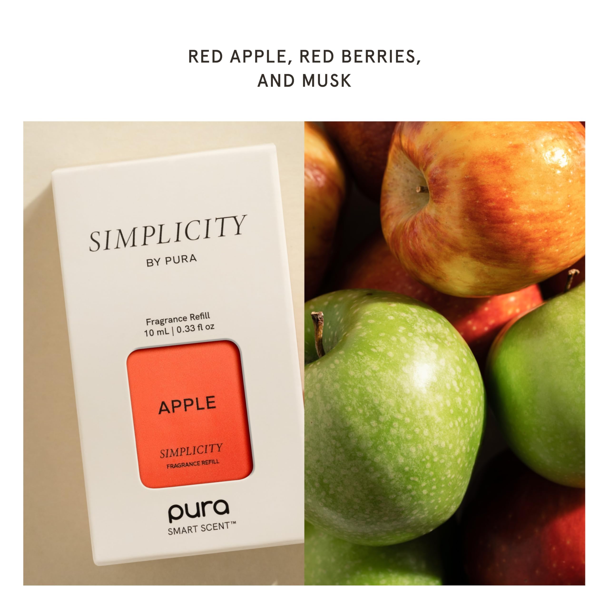 Foto 3 pulgar | Difusor De Aire Smart Home Perfume Pura Simplicity Apple, Paquete De 2 - Venta Internacional.