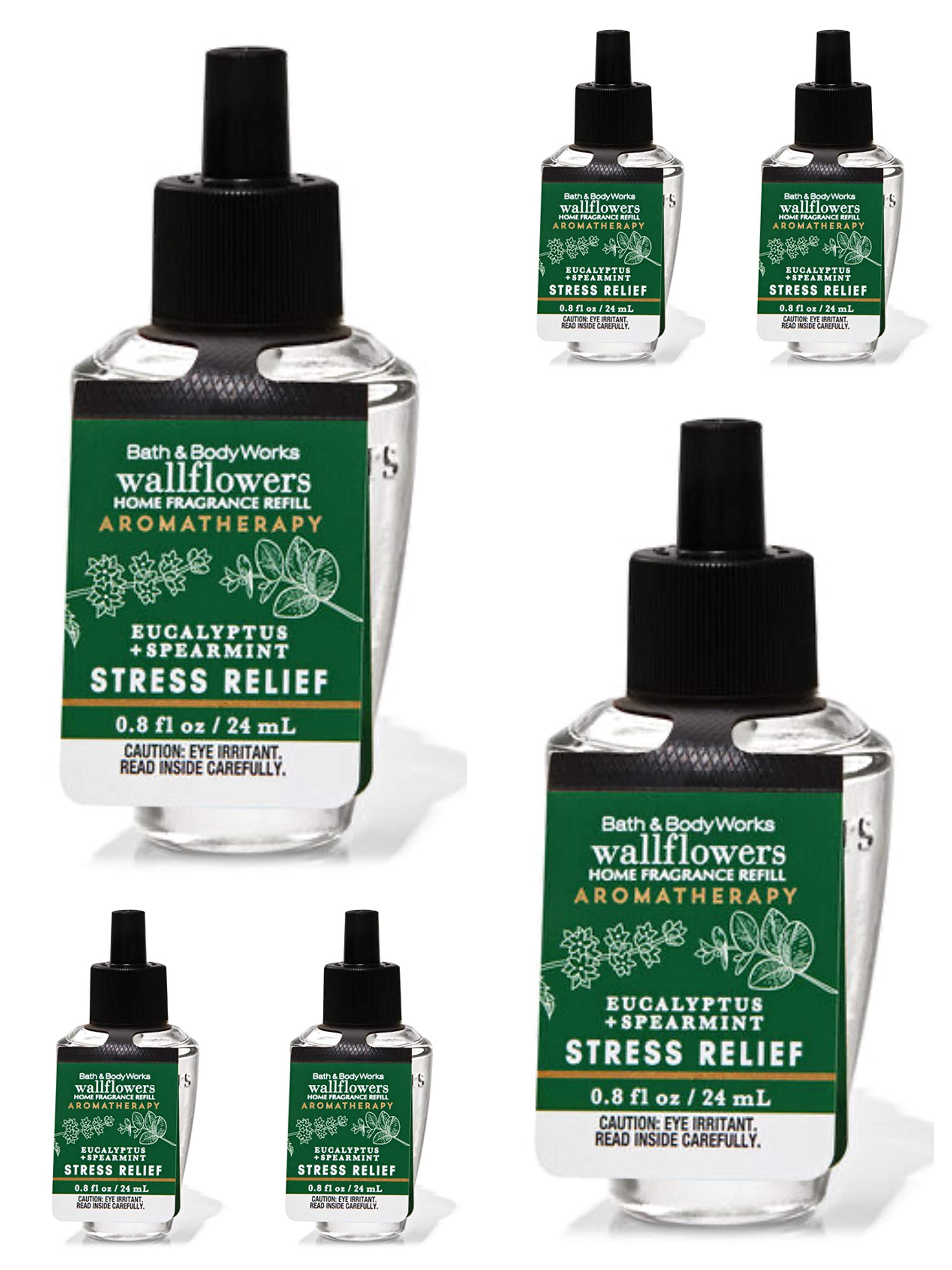 Foto 6 pulgar | Fragancia Aromaterapia Bath & Body Works Eucalipto Menta Verde Alhelíes 6 Piezas - Venta Internacional