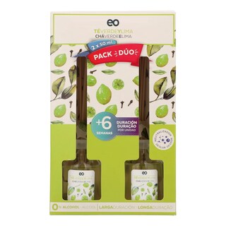 Foto 2 | Pack Duo Difusor Varilla Aroma Te Verde Lima 50 Ml Eo Safe Imports Esi-20081 Verde