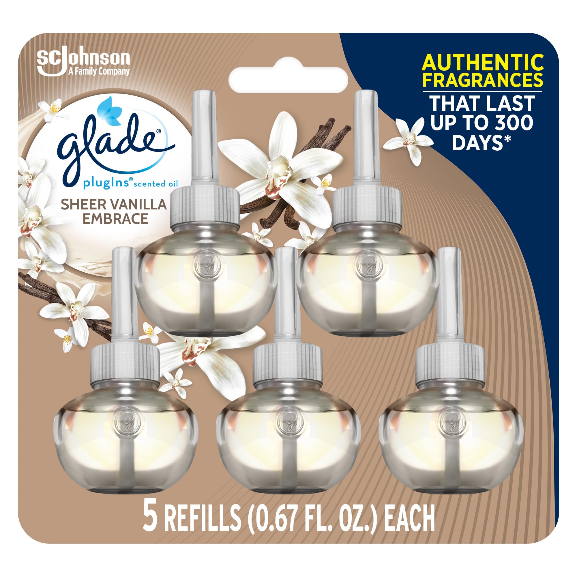 Foto 2 pulgar | Recambios Para Ambientador Glade Plugins Sheer Vanilla Embrace  100 Ml - Venta Internacional.