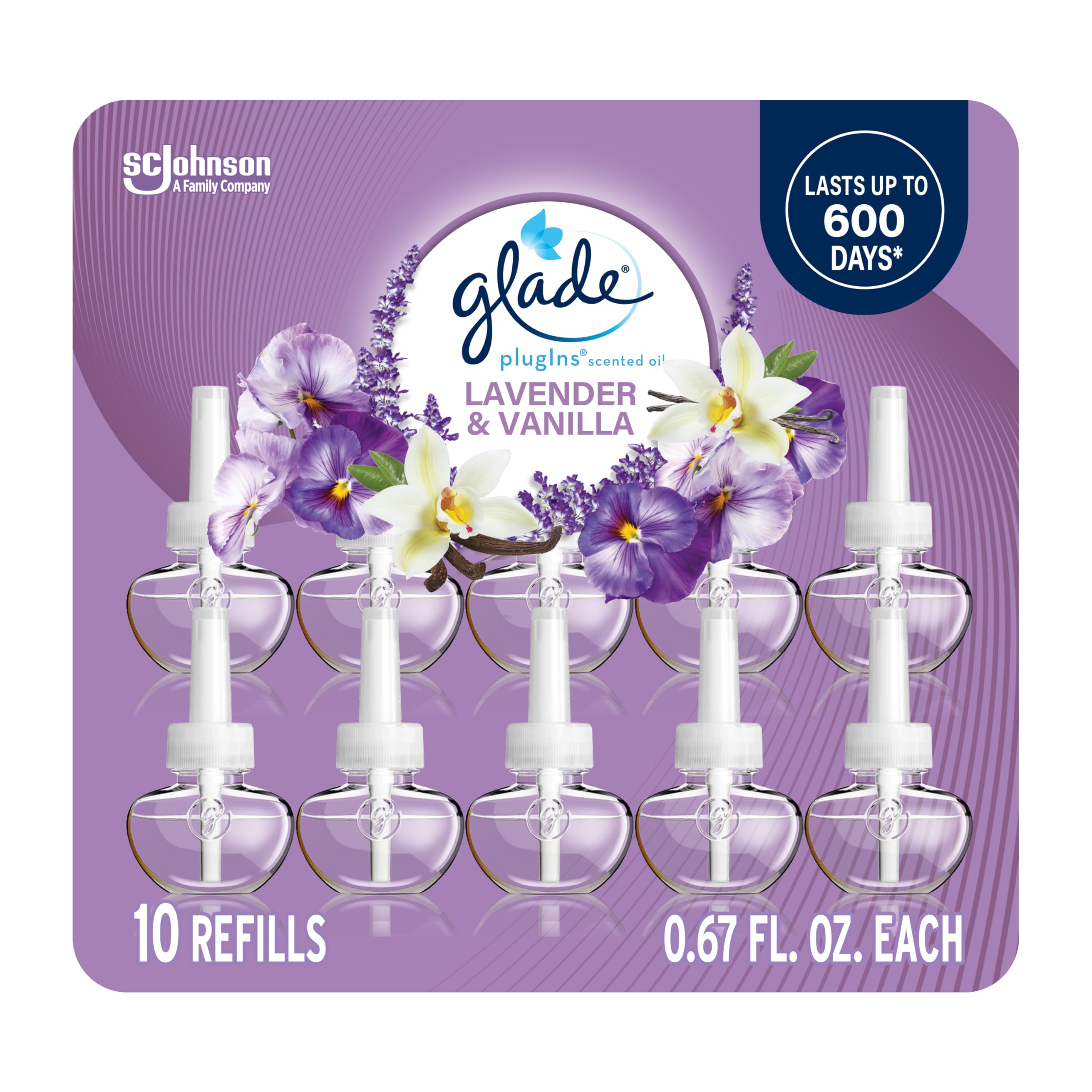 Foto 2 pulgar | Recambio Para Ambientador Glade Plugins  Lavanda Y Vainilla  200 Ml - Venta Internacional.