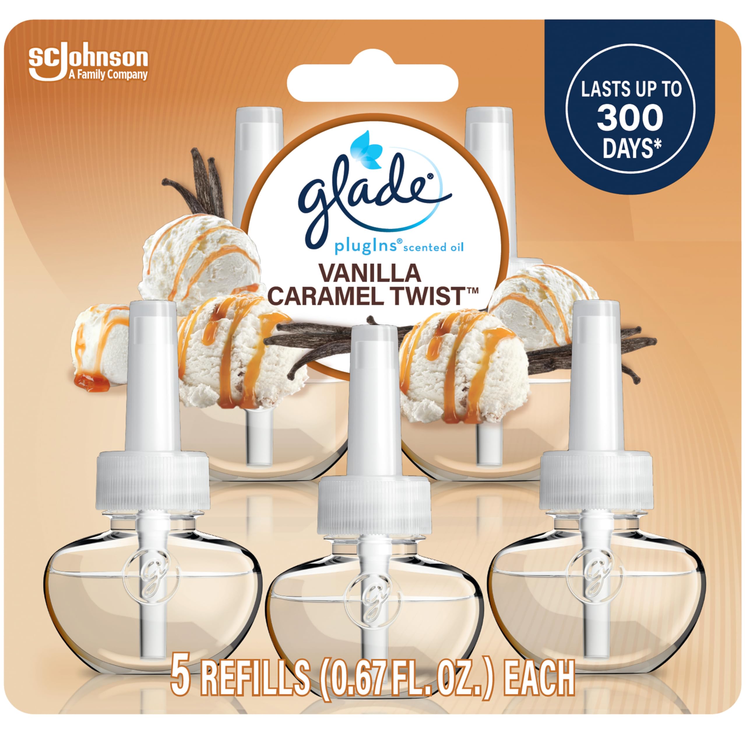 Foto 2 pulgar | Recambios Para Ambientador Glade Plugins Vanilla Caramel Twist  100 Ml - Venta Internacional.