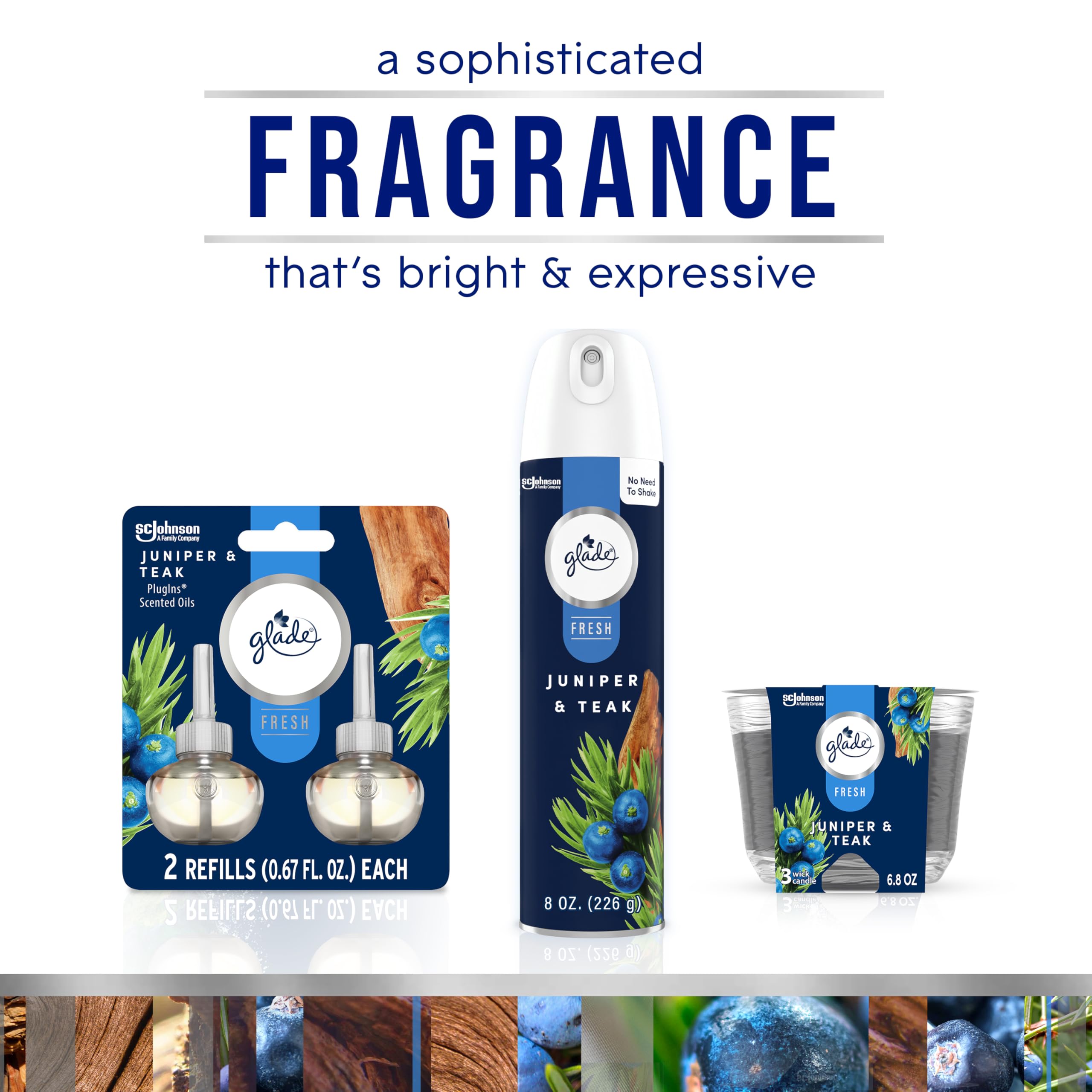 Foto 7 | Recambios Glade Plugins Para Ambientador  Enebro Y Teca  99 Ml  Paquete De 5 - Venta Internacional.