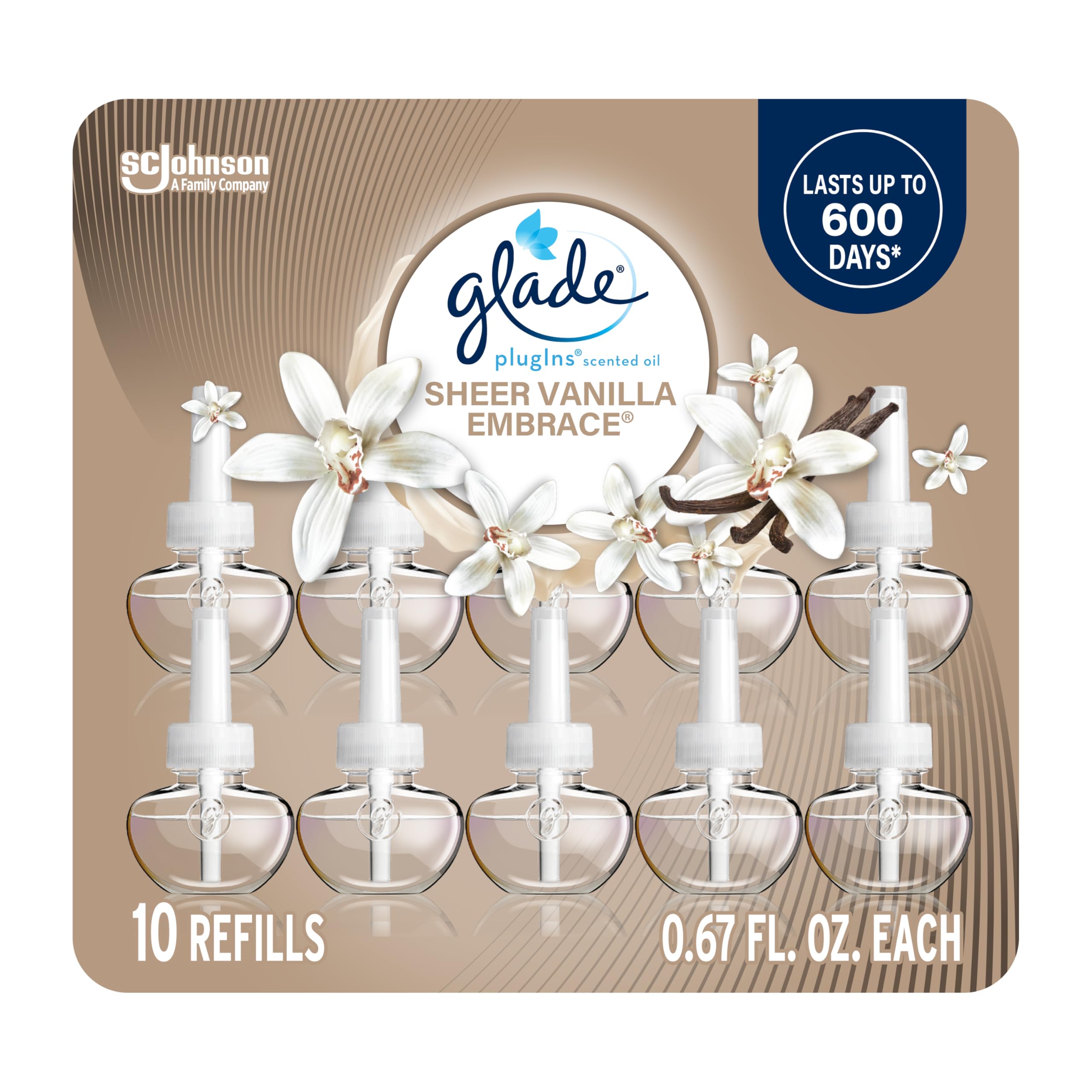Foto 2 pulgar | Recambios Glade Plugins Para Ambientador  Vainilla Pura  20 Ml X 10 - Venta Internacional.