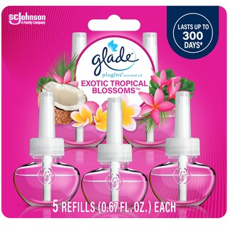 Foto 1 | Recambio Para Ambientador Glade Plugins Exotic Tropical 99 Ml Paquete De 5 - Venta Internacional.