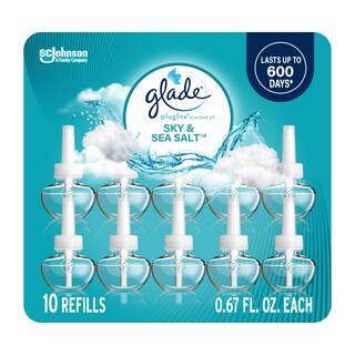 Foto 1 | Refrescos Glade Plugins Para Ambientador Sal Marina Y Celeste 20 Ml X 10 - Venta Internacional.