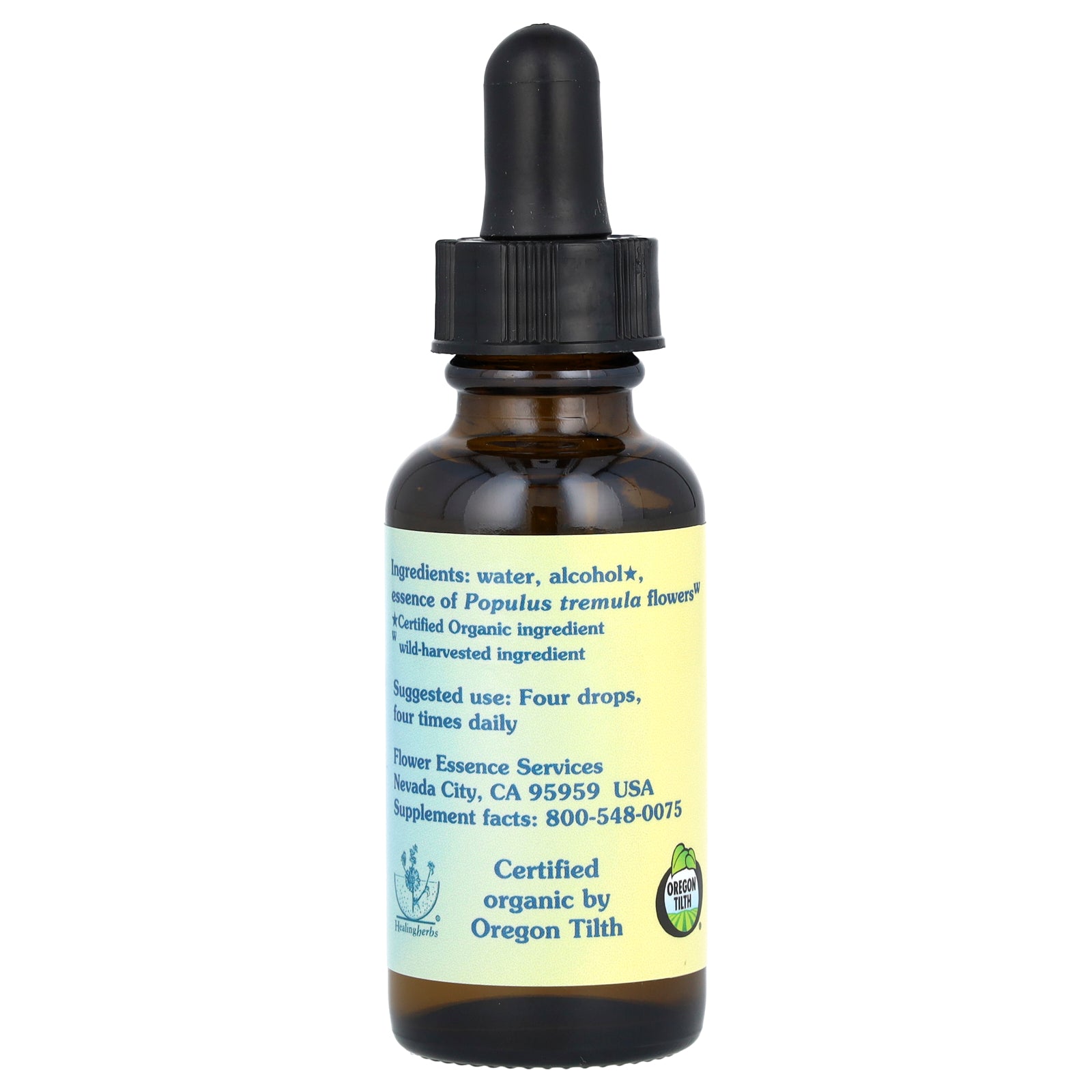 Foto 3 pulgar | Esencia De Flor De Álamo Temblón De Flower Essence Services  30 Ml - Venta Internacional.