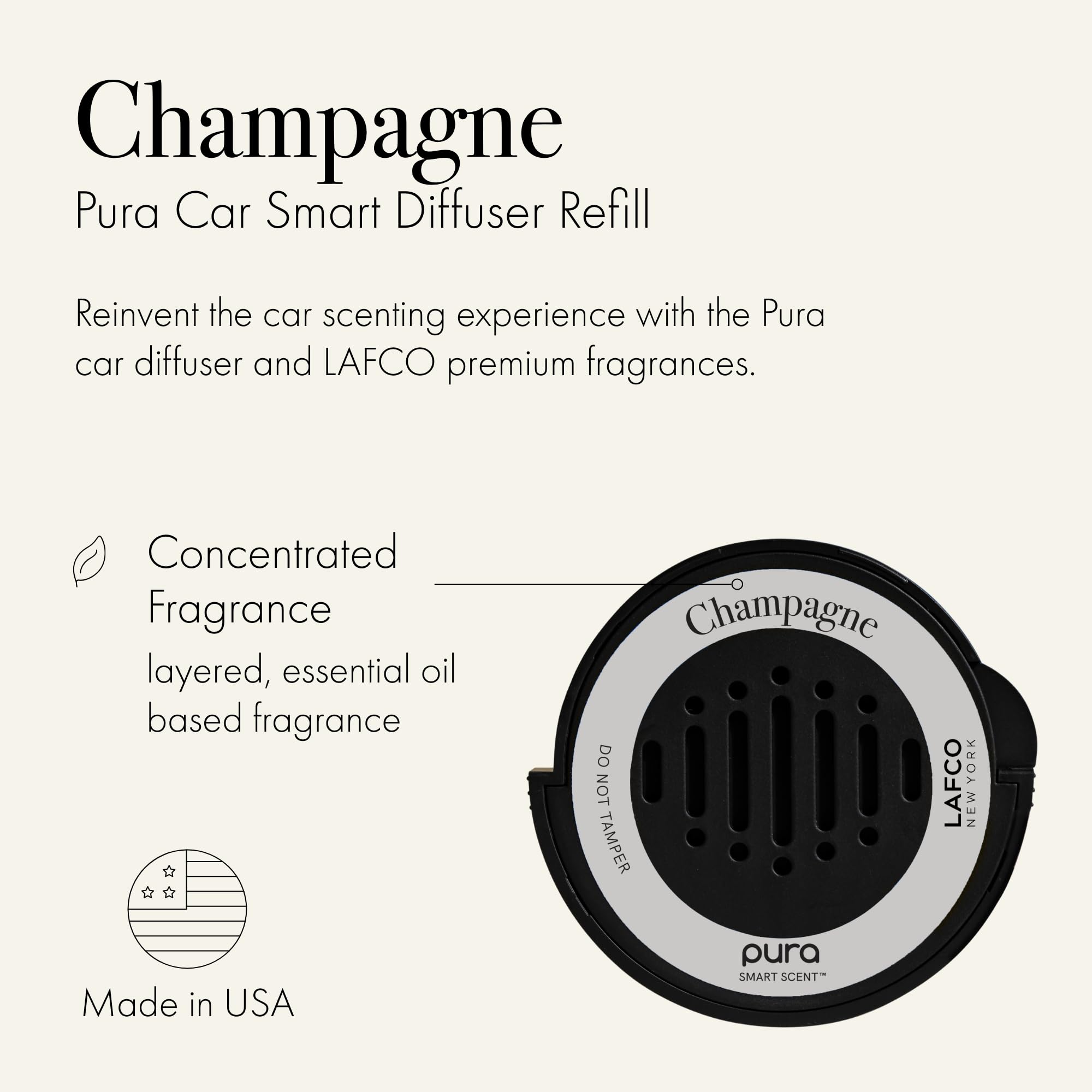 Foto 2 | Recarga De Difusor Lafco New York Pura Car Smart Champagne 30 Ml - Venta Internacional.