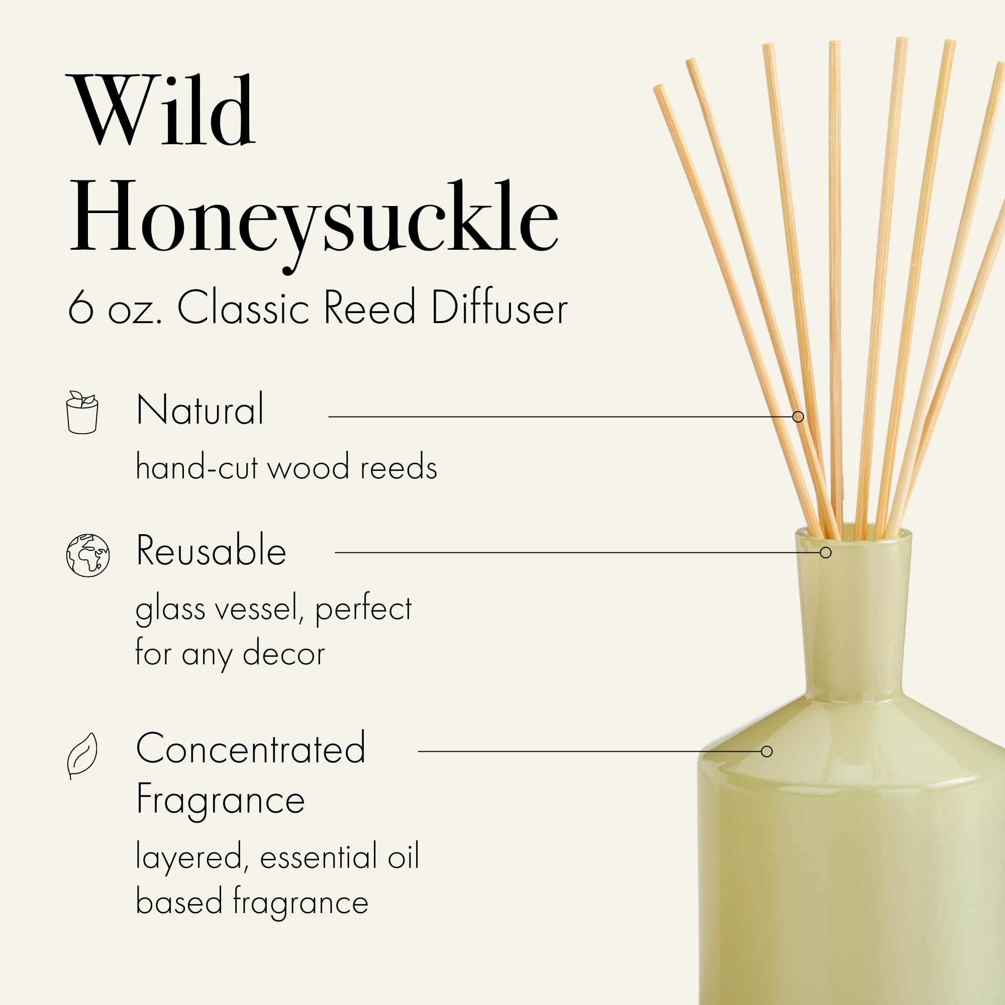 Foto 3 pulgar | Difusor Reed Lafco New York Wild Honeysuckle 180 Ml - Venta Internacional.