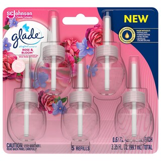 Foto 1 | Refrescos Glade Plugins Para Ambientador Rose & Bloom 99 Ml Paquete De 5 - Venta Internacional.