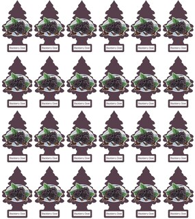 Foto 1 | Ambientador Para Coche Little Trees Moras Y Clavos Paquete De 24 - Venta Internacional.