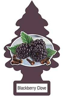 Foto 3 | Ambientador Para Coche Little Trees Moras Y Clavos Paquete De 24 - Venta Internacional.