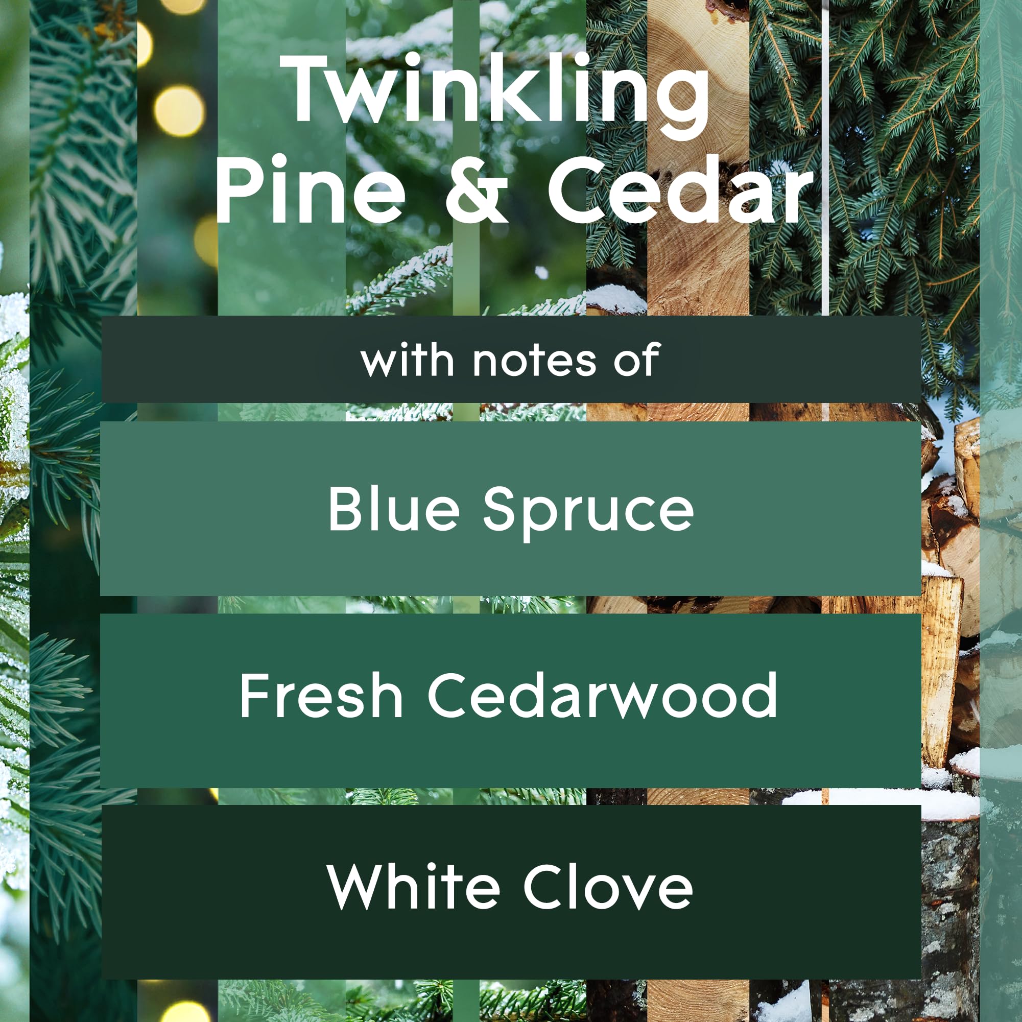 Foto 3 pulgar | Recambios Glade Plugins Para Ambientador Twinkling Pine & Cedar - Venta Internacional.