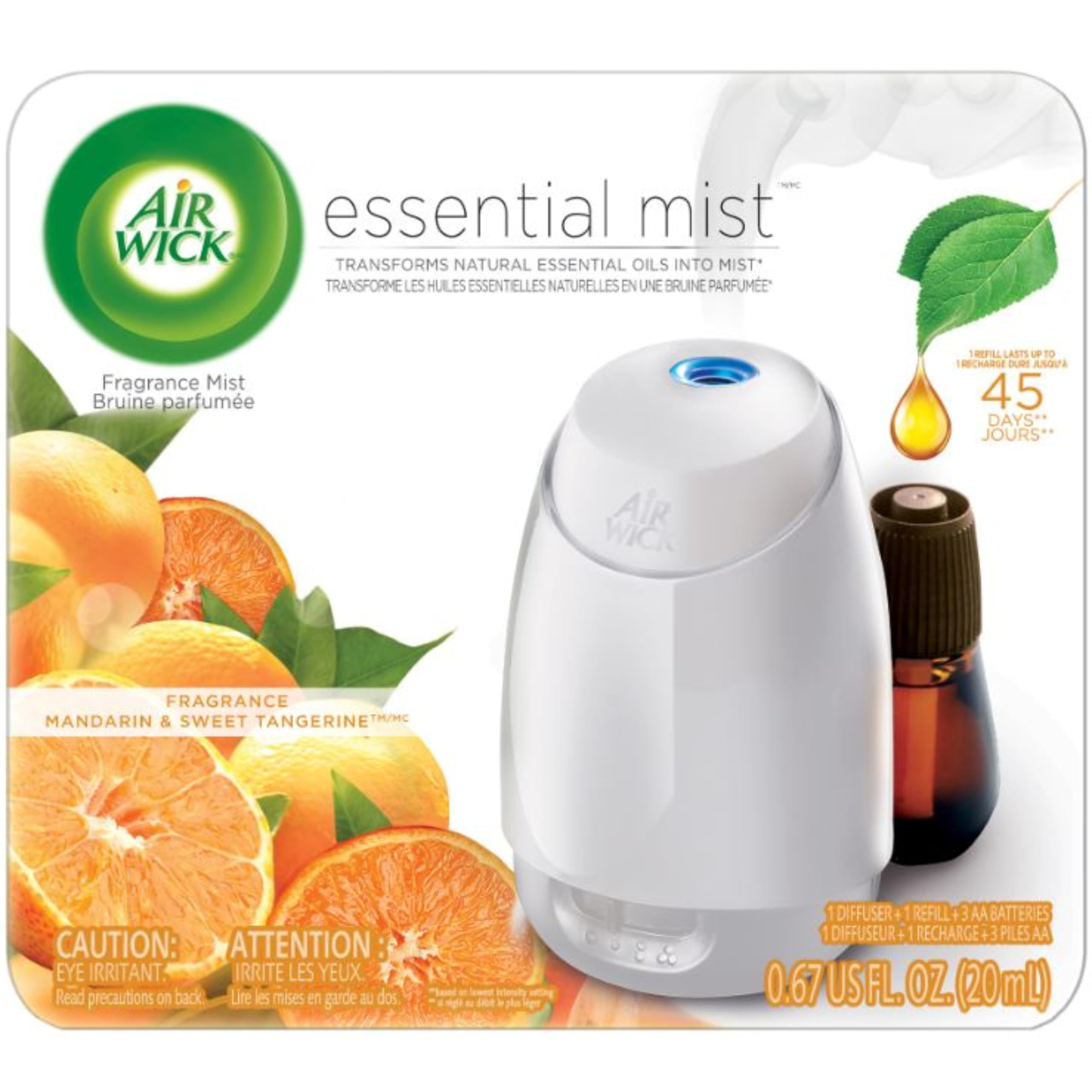 Foto 2 pulgar | Difusor De Aceites Esenciales Air Wick Essential Mist Mandarin - Venta Internacional.