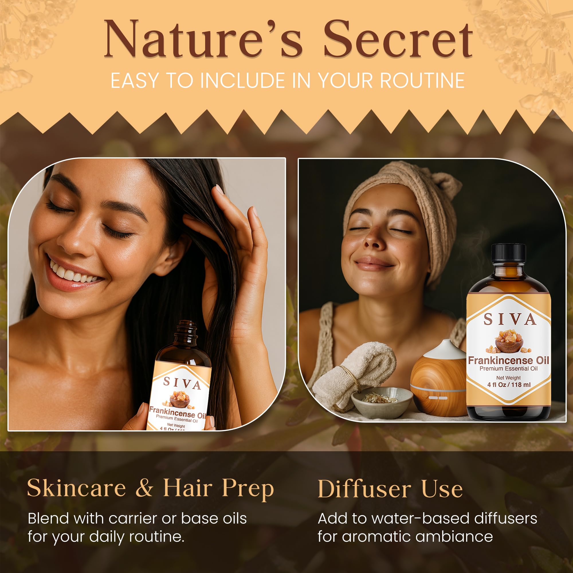 Foto 7 pulgar | Aceite Esencial Sva Organics De Incienso Siva 120 Ml - Venta Internacional.