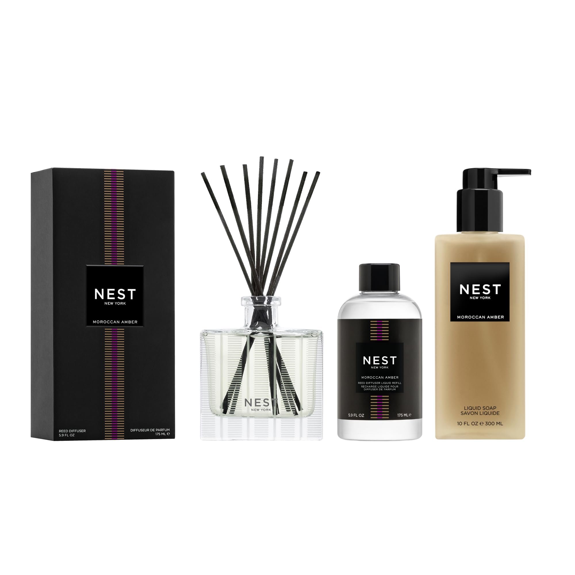 Foto 1 | Paquete Difusor Reed Nest Con Aroma A Ámbar Marroquí De Nueva York - Venta Internacional.