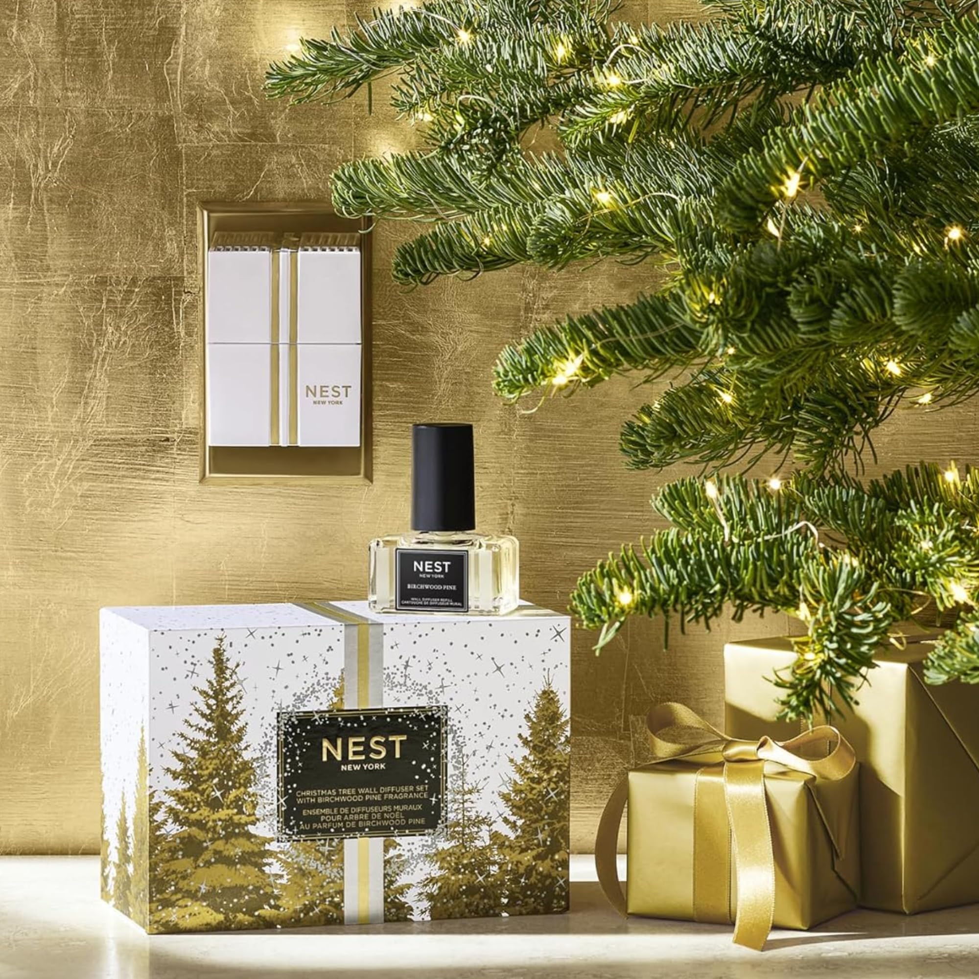 Foto 4 | Set De Difusores De Pared Nest New York Birchwood Pine Con Recambio - Venta Internacional.