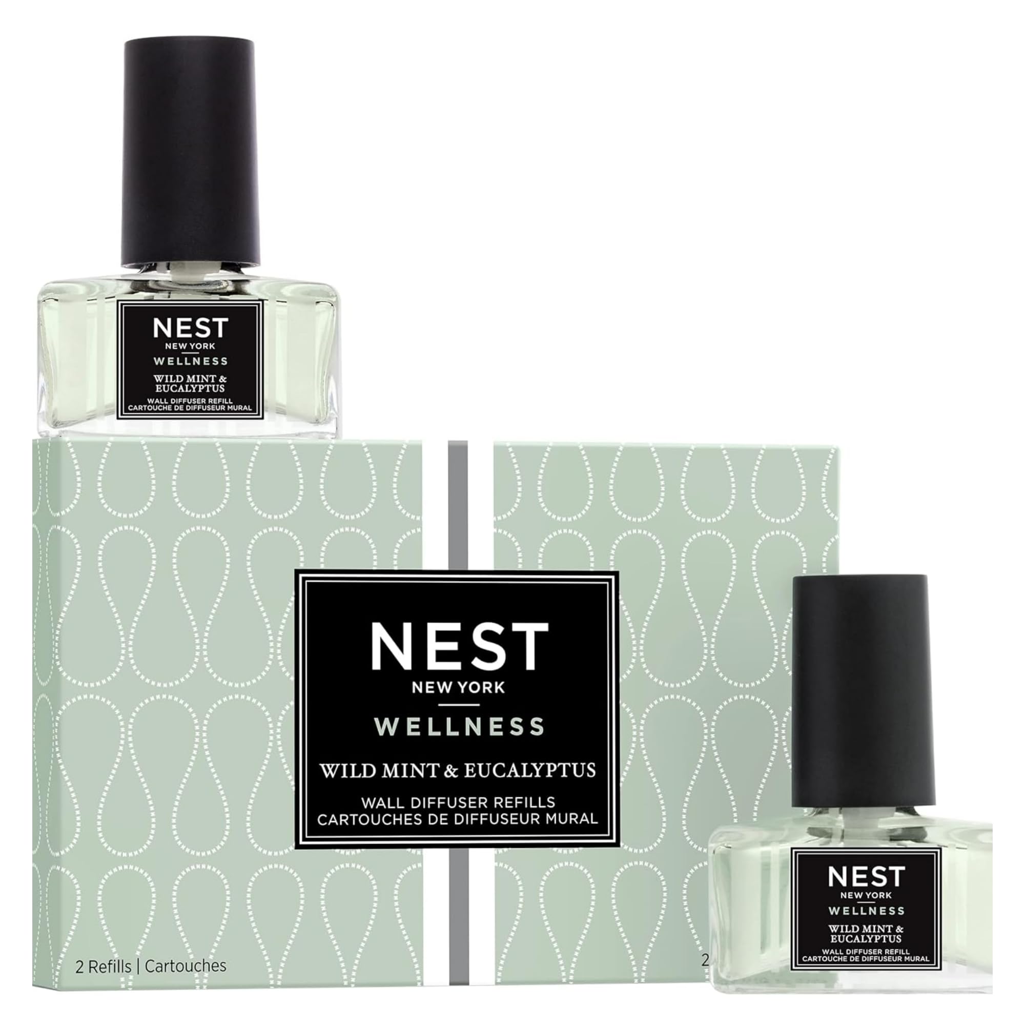 Foto 2 pulgar | Frascos De Recarga Para Difusor De Pared Nest New York Wild Mint & Eucalyptus - Venta Internacional.