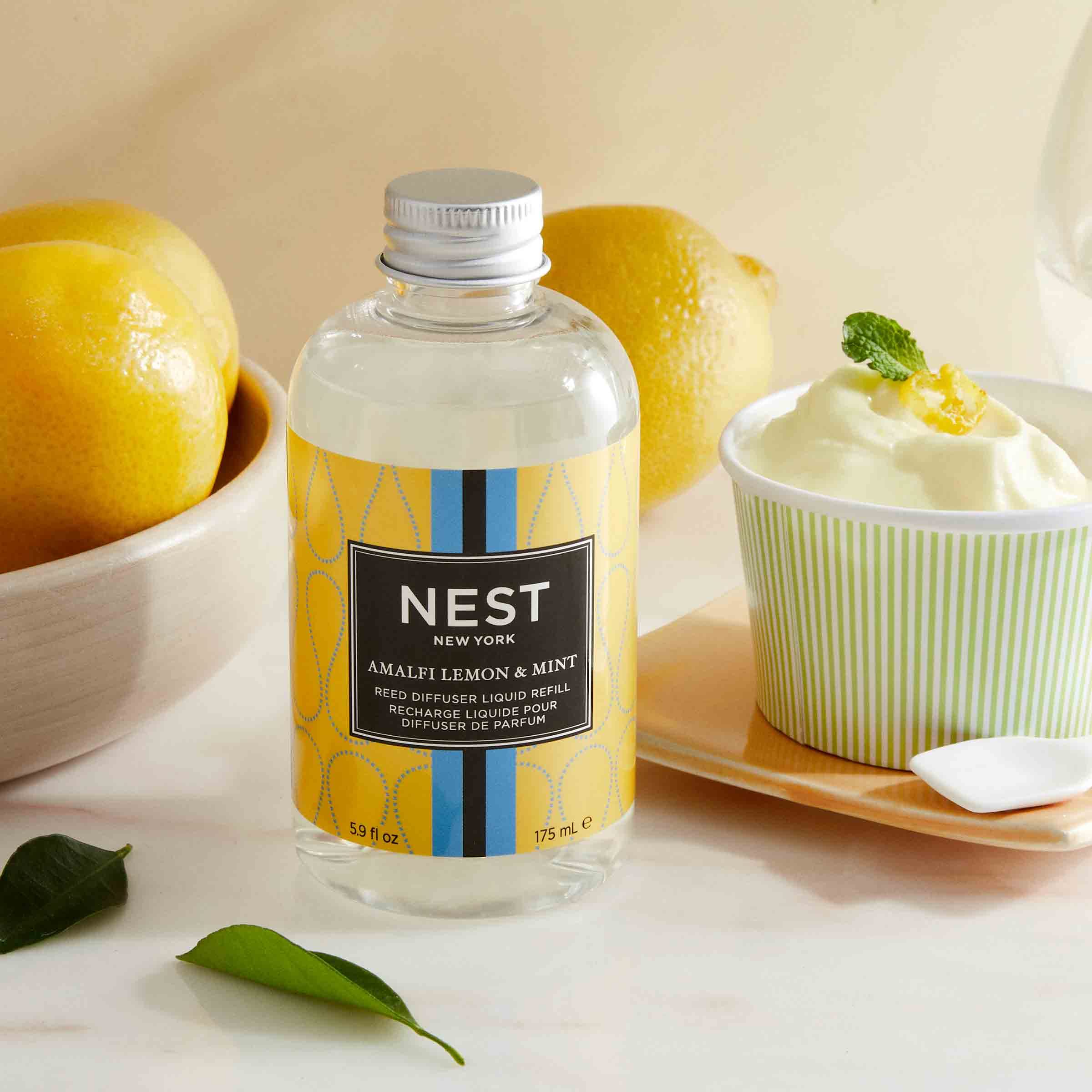 Foto 4 | Recarga Líquida Reed Difusor Nest New York Amalfi Lemon & Mint - Venta Internacional.