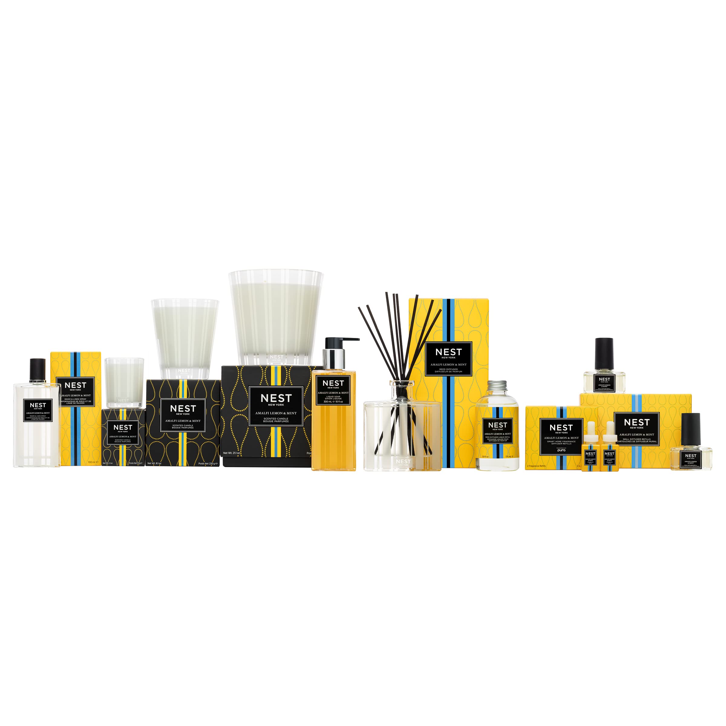Foto 5 | Recarga Líquida Reed Difusor Nest New York Amalfi Lemon & Mint - Venta Internacional.