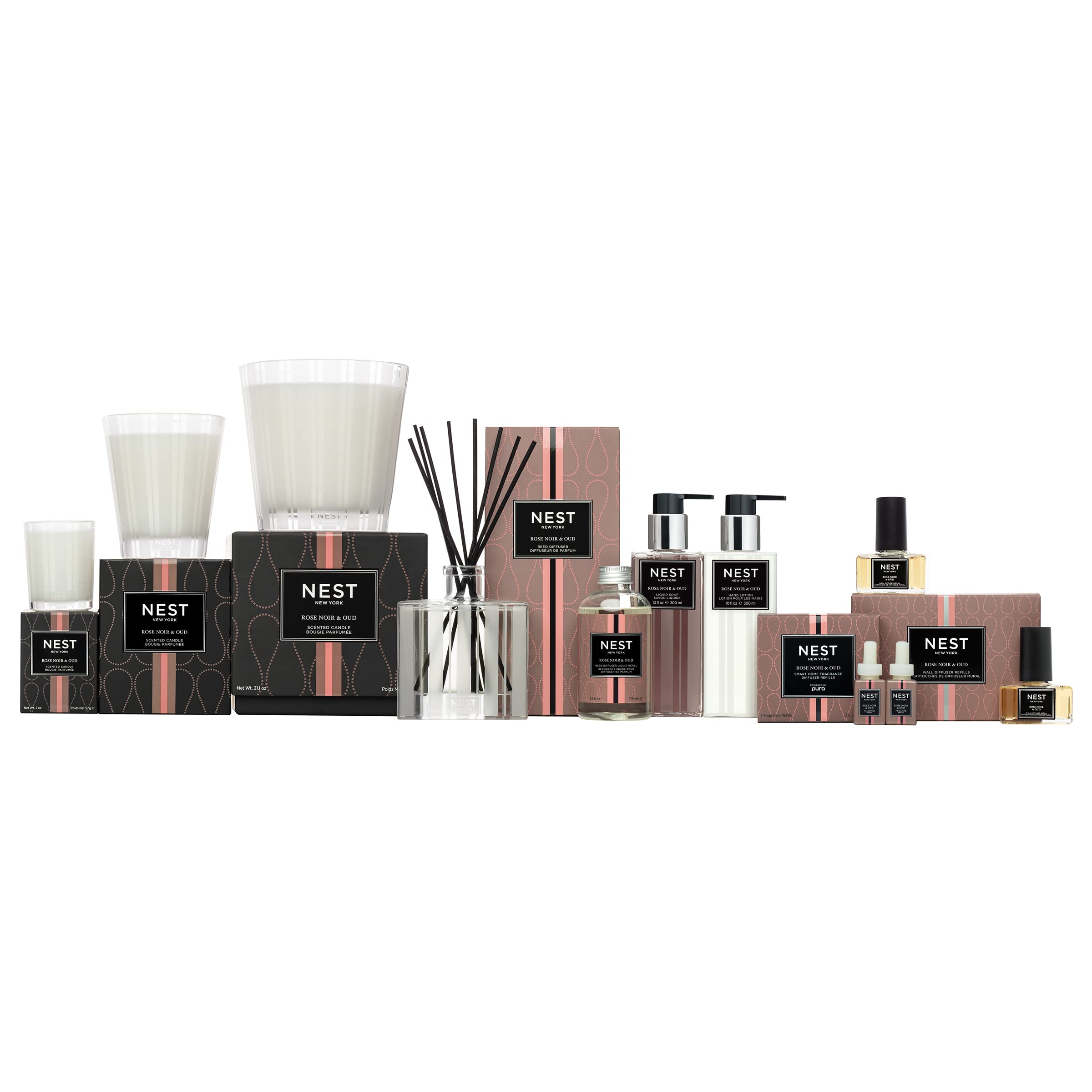 Foto 6 | Frascos De Recarga Para Difusor De Pared Nest New York Rose Noir & Oud - Venta Internacional.